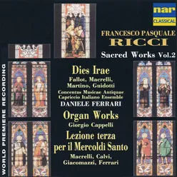 Francesco Pasquale Ricci: Sacred Works, Vol. 2