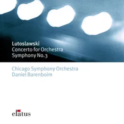 Lutoslawski : Symphony No.3 : X Poco lento