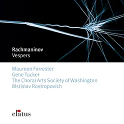Rachmaninov: Vespers, Op. 37: Blagoslovi, dushe moya