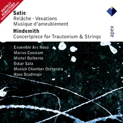 Hindemith : Konzertstück - Trautonium : III Im ersten Zeitmass