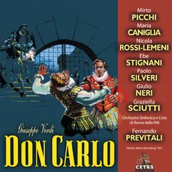 Verdi : Don Carlo : Act 1 "Carlo, ch'è sol il nostro amore" [Rodrigo, Eboli, Elisabetta]