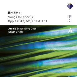 Brahms: 4 Choruses, Op. 17: III. Der Gärtner