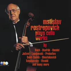 Mstislav Rostropovich plays Cello Works