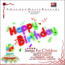 Happy Birth Day  (Hindi songs for children)