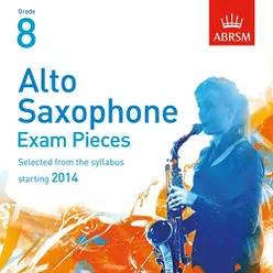 Three Piece Suite for Alto Saxophone and Piano Solo Piano Version