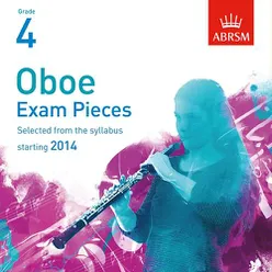 Selected Oboe Exam Pieces from 2014, ABRSM Grade 4