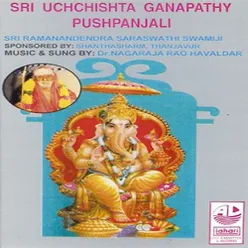 Sri Uchchishta Ganapathy Pushpanjali A Side