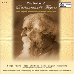 The Voice Of Rabindranath Tagore