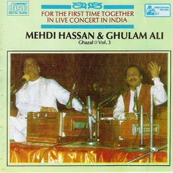 Ghazal - For The First Time Together - Vol - 3