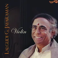 Violin Lalgudi G Jayaraman