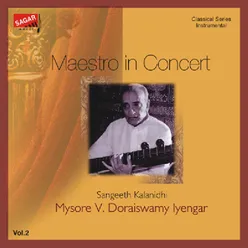 Maestro In Concert -Vol.1-Doraiswamy Iyengar