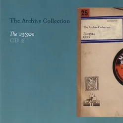 The Archive Collection - The 1930'S CD2