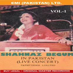 Shahnaz Begum In Concert Vol -1
