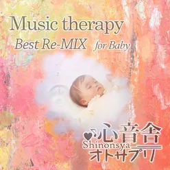 Music Therapy the Baby to Feel Happiness "Father's Face. Mother's Face."