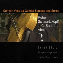 Partie a Viola da Gamba solo com Cembalo D Minor: Sarabande