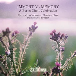 Immortal Memory: A Burns Night Celebration