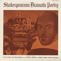 Book IV: Shakespearean Dramatic Poetry (The London Library of Recorded English)