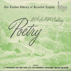 Book VI: 18th and 19th Century Poetry (The London Library of Recorded English)