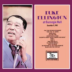 Duke Ellington at Carnegie Hall December 11, 1943