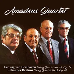 Ludwig van Beethoven: String Quartet No. 10, Op. 74 / Johannes Brahms: String Quartet No. 3, Op. 67