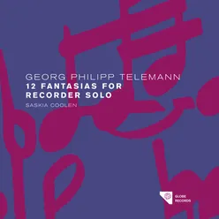 12 Fantasias, TWV 40:2-13: No. 4 in B-Flat Major. Andante – Allegro – Presto (Arr. for Recorder Solo)