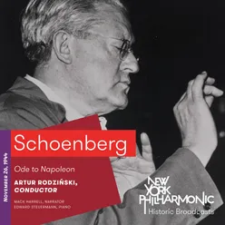 Schoenberg: Ode to Napoleon (Recorded 1944)