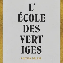 L'école des vertiges