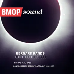 Canti dell'Eclisse, for Bass & Chamber Ensemble: An Eclipse