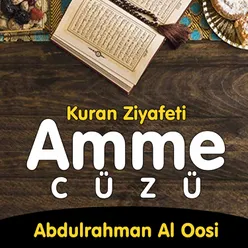 Kuran Ziyafeti Amme Cüzü