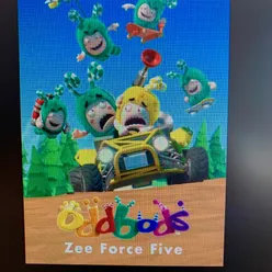Oddbods Zee Force Five