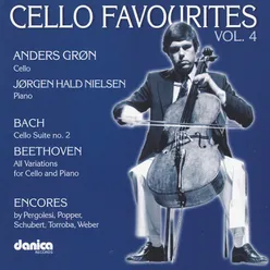 Suite No. 2 in D minor, Gigue for cello solo, BWV 1013