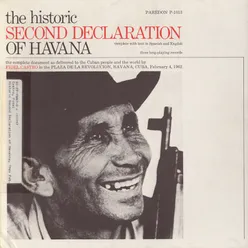 Second Declaration of Havana Speech, 2/4/62 (Part 1)