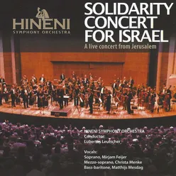 Solidarity Concert for Israël: Live Concert from Jerusalem