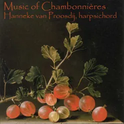 Harpsichord suites of Chambonnieres