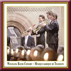 Telemann: Trumpet Concerto No. 2 in D for trumpet, 2 oboes, bassoon & b.c. - (1) Largo