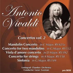 Concerto for Two Mandolins in G Major RV532: 2. Andante