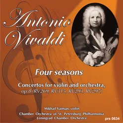 Four Seasons. Concertos for Violin and Orchestra, Op.8: Concerto No.2 in G Minor, "Summer": 2. Adagio