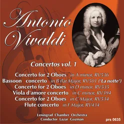 Bassoon Concerto in B-Flat Major, RV501 "La Notte": II. Presto