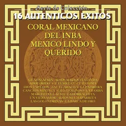 Serie de Colección 16 Auténticos Éxitos Coral Mexicano del I.N.B.A. México Lindo y Querido