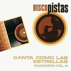 Disco Pistas "Canta Como las Estrellas - Ranchero Vol.V"