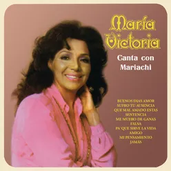 María Victoria Canta Con Mariachi