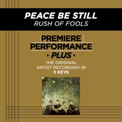 Peace Be Still-Medium Key Performance Track Without Background Vocals