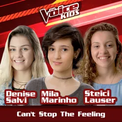 Can't Stop The Feeling Ao Vivo / The Voice Brasil Kids 2017