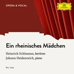 Hoppe: Ein rheinisches Mädchen beim rheinischen Wein, Op. 39 No. 1