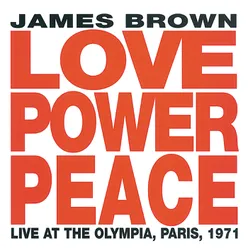 Love Power Peace Live At The Olympia, Paris, 1971