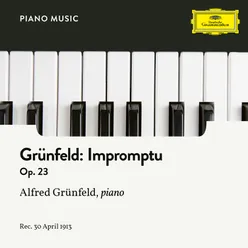 Grünfeld: Impromptu, Op. 23