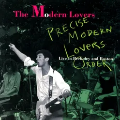 Precise Modern Lovers Order Live In Berkeley And Boston