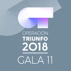 OT Gala 11 Operación Triunfo 2018