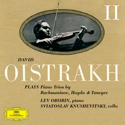 David Oistrakh Plays Piano Trios Vol. 2