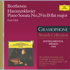 Beethoven: Piano Sonata No. 29 in B flat, Op. 106 -"Hammerklavier"